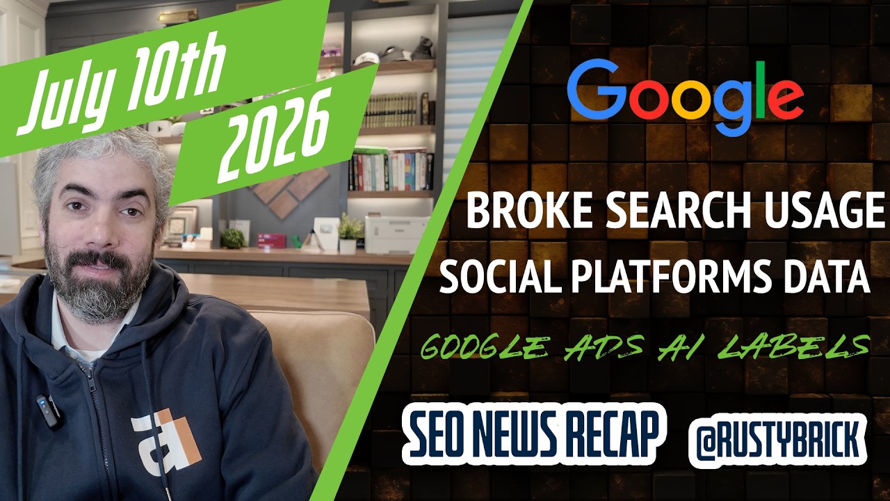 Google Search бьет рекорды использования, консоль поиска для социальных и видеоплатформ, Google A...