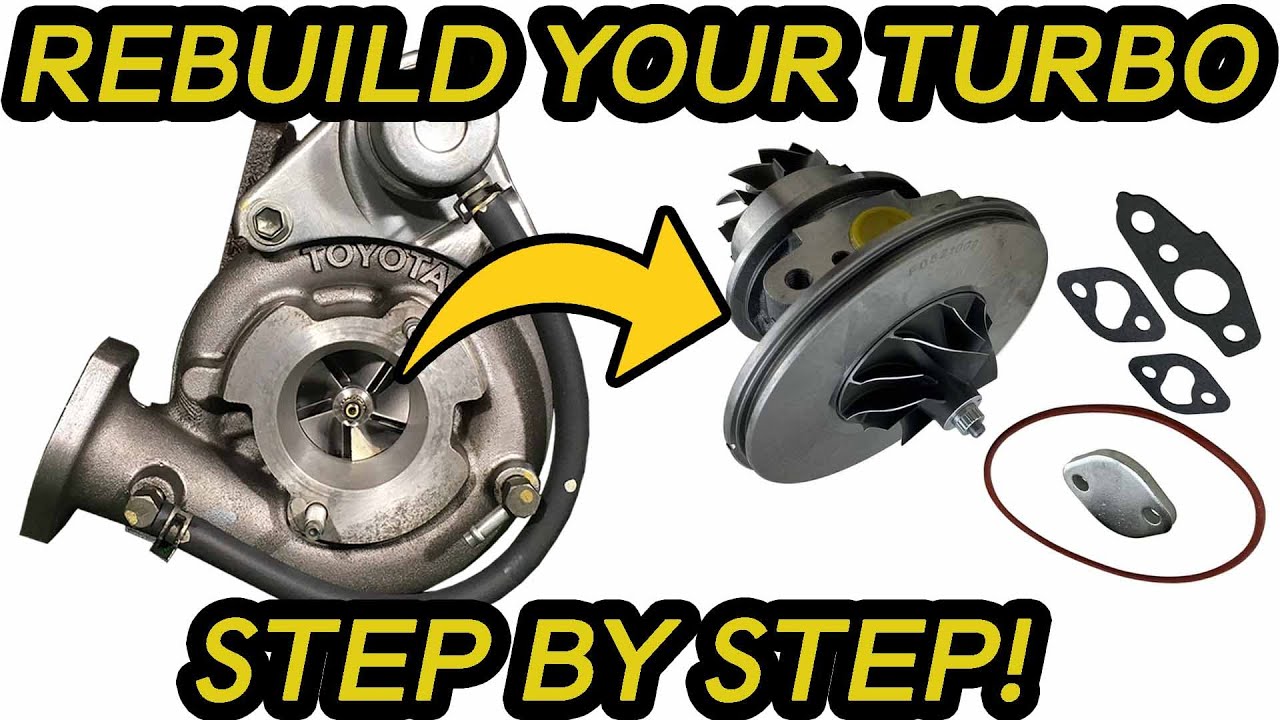 HOW TO REBUILD YOUR TURBO - BEGINNER FRIENDLY!!