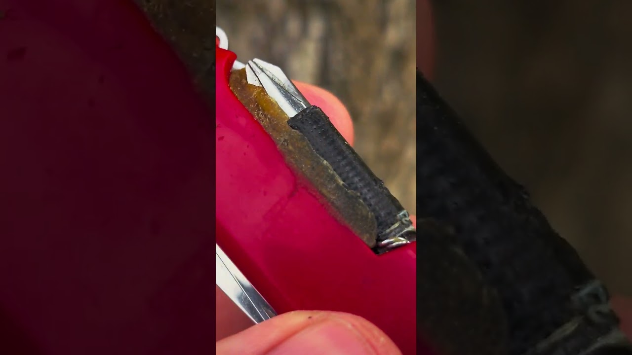 Survival Hacks with Victorinox Swiss Army Knife 3 #pocketknives #victorinox #survival