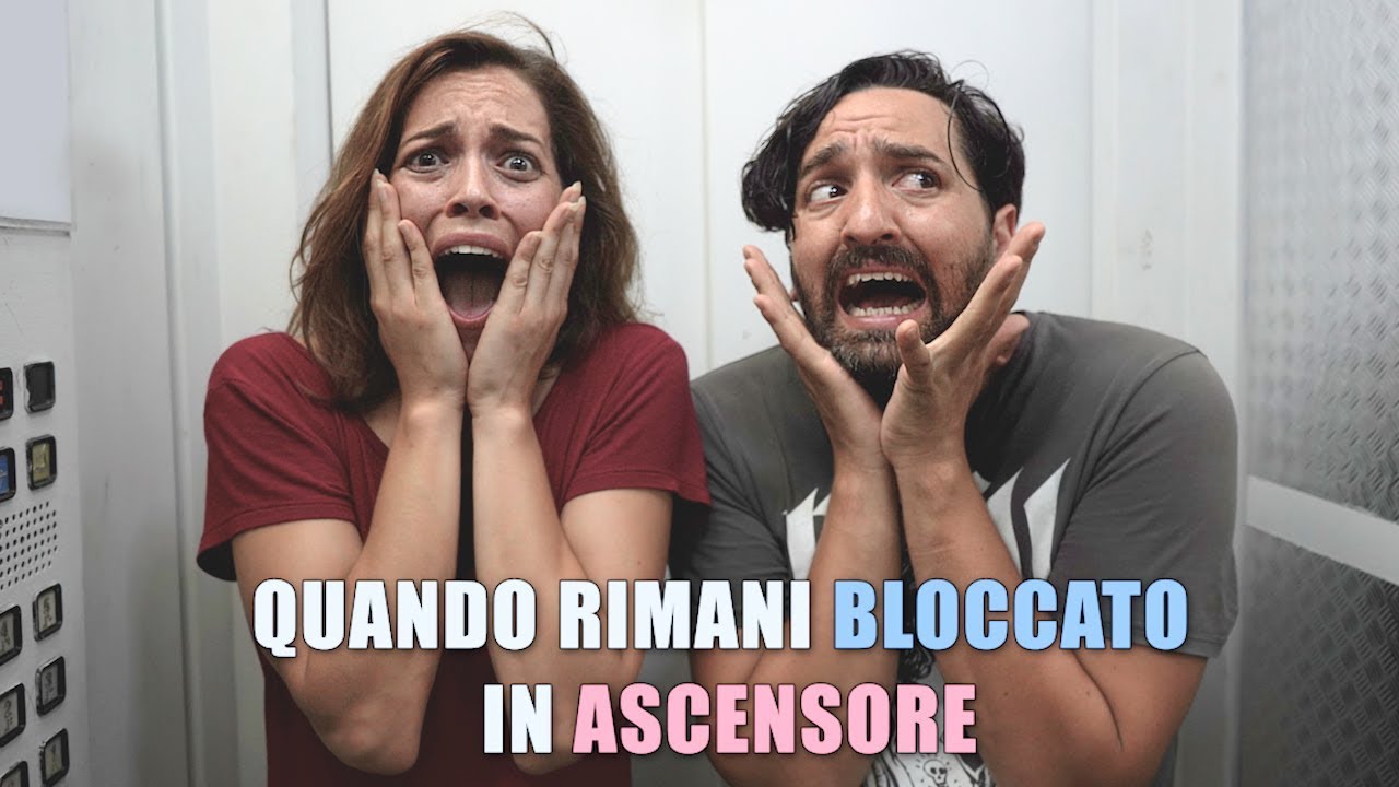 QUANDO RIMANI BLOCCATO IN ASCENSORE  #IBADABOOM