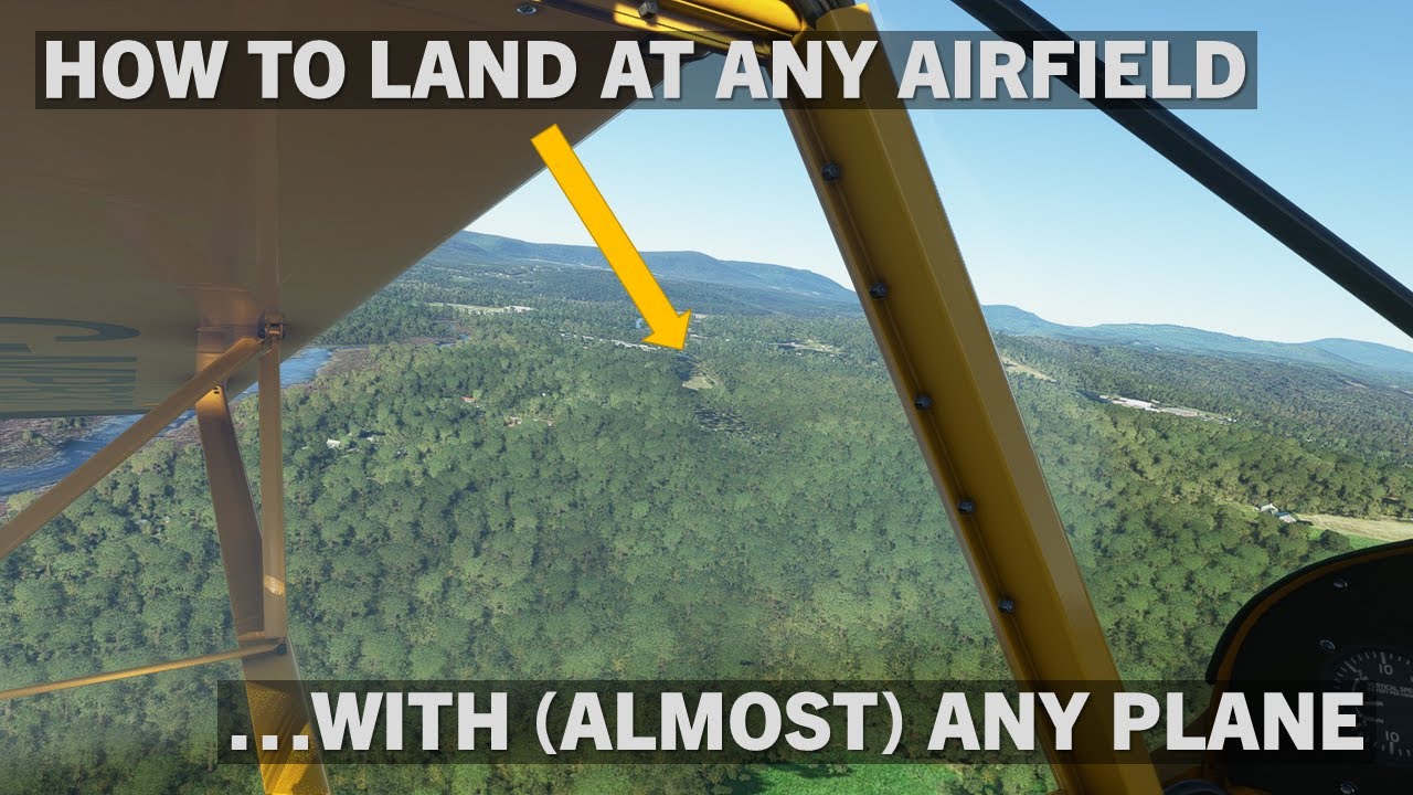 How To Land in Microsoft Flight Simulator | Tutorial