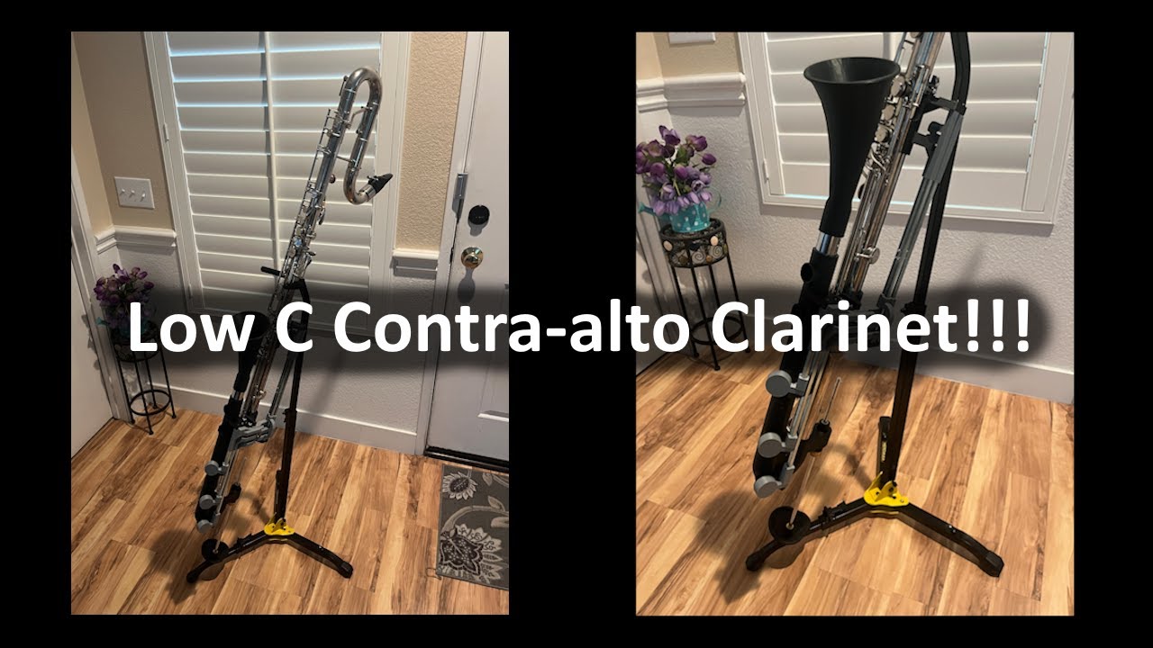 Low C Extension for a Leblanc 352 Contra-alto Clarinet!