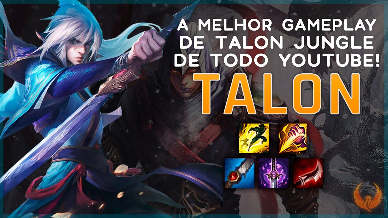 A MELHOR GAMEPLAY DE TALON JUNGLE DO YOUTUBE *COMO SNOWBALLAR E SUBIR DE ELO* - GAMEPLAY EXPLICATIVA