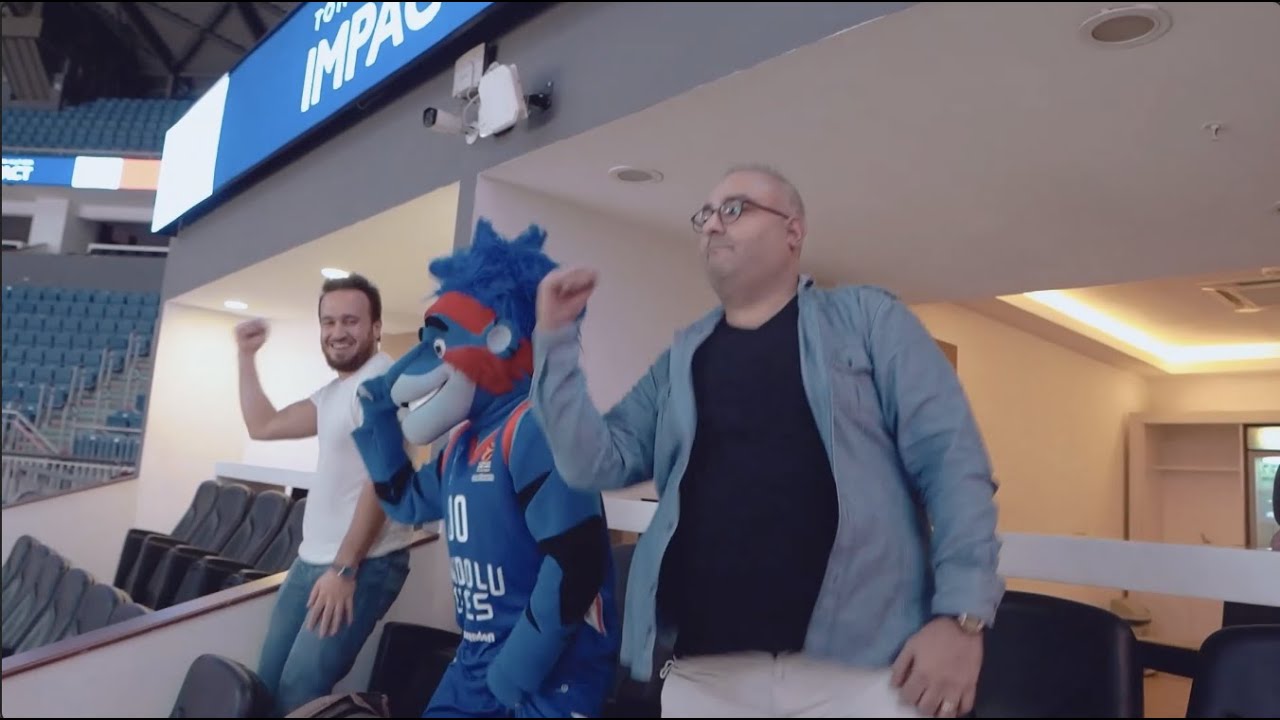 Doğan Akdoğan ve Onur Atilla Anadolu Efes - Alba Berlin Maçında! / @AburCuburTV