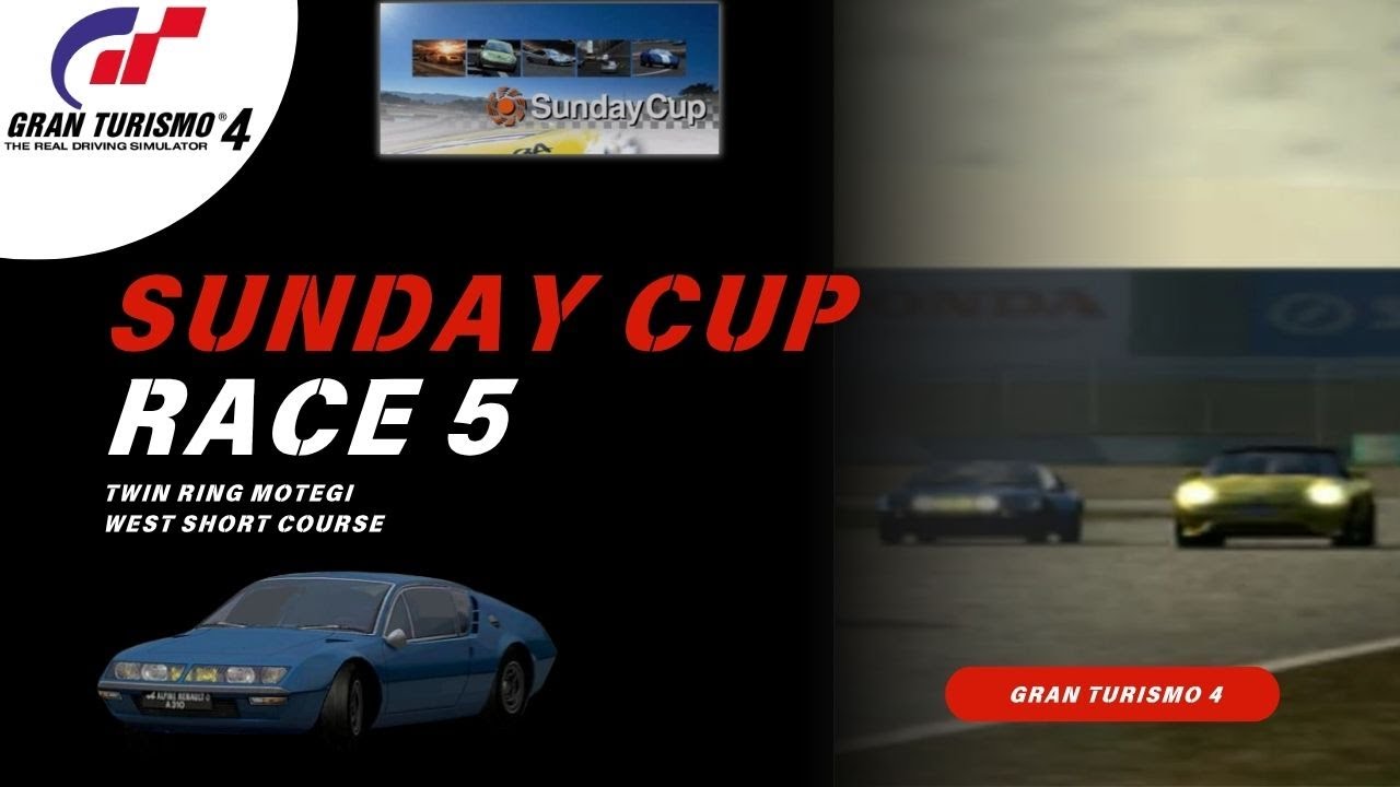 Sunday Cup Race 5 (Twin Ring Motegi West) | Mobil: Alpine A310 1600VE '73 | Gran Turismo 4