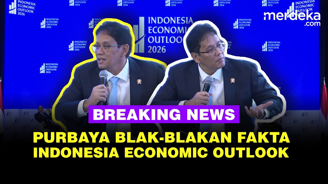 🔴  LIVE - Kejutan Purbaya Cs Blak-blakan Fakta di Indonesia Economic Outlook 2026