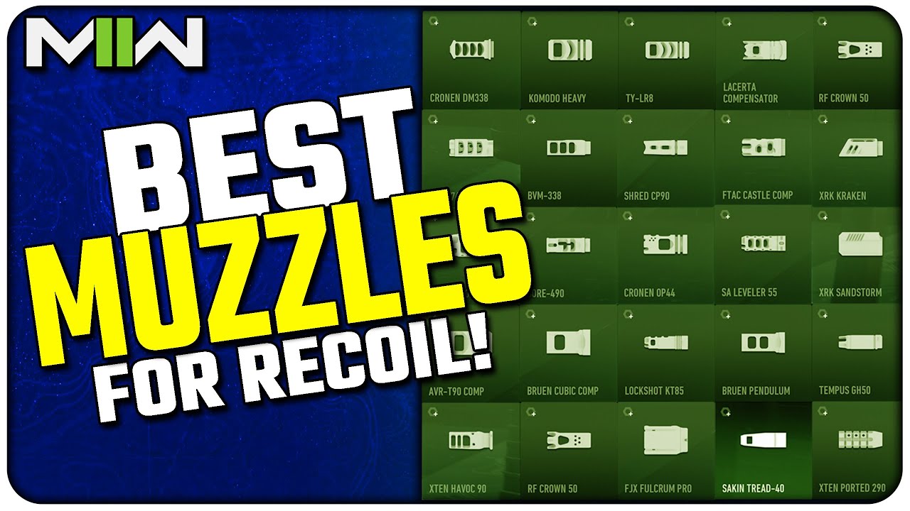 Best Muzzle Attachments for Recoil in Modern Warfare II!