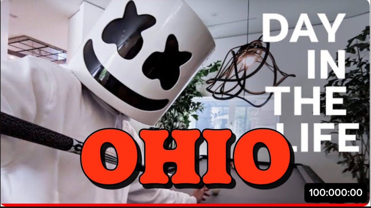 A Day in the life of marshmello (OHIO)