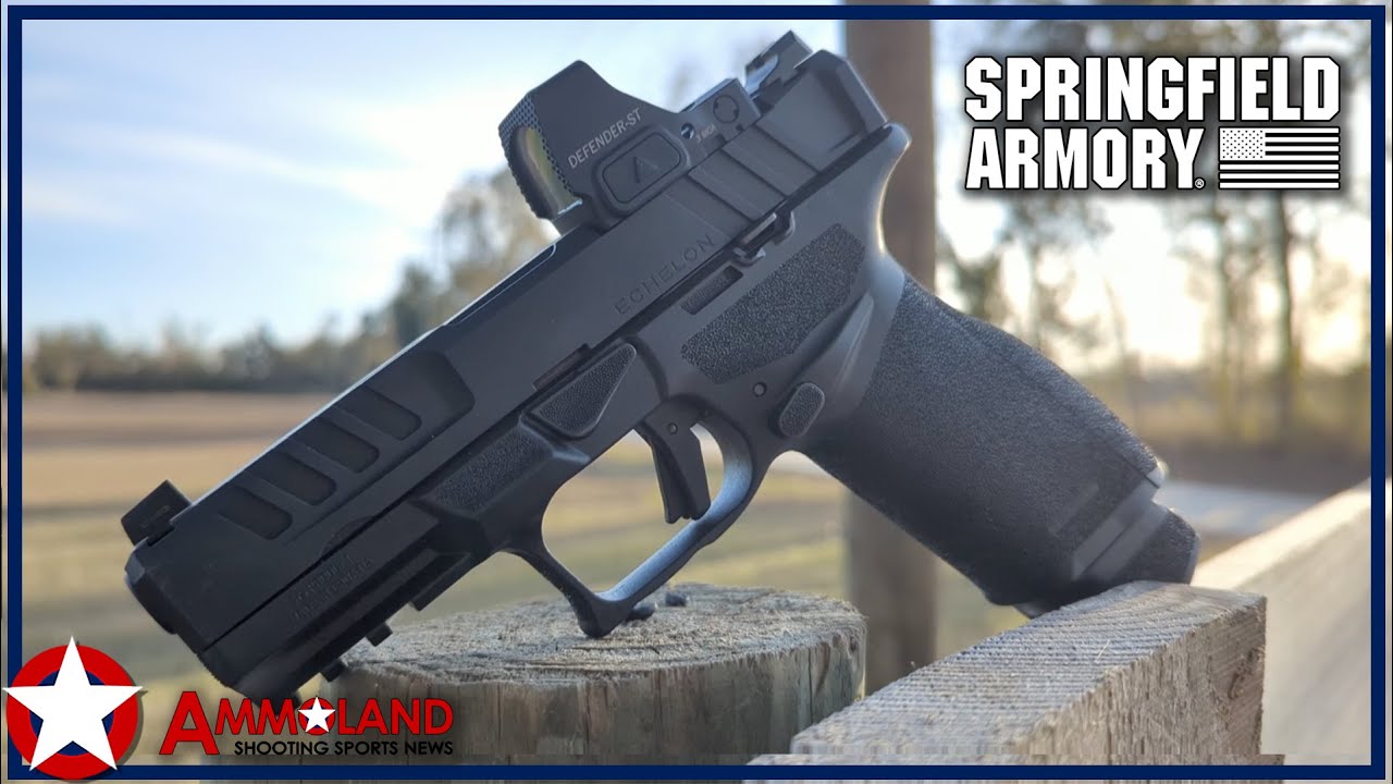 Обзор пистолета Springfield Armory Echelon 4.0 FC | Короткий затвор, длинная рукоятка