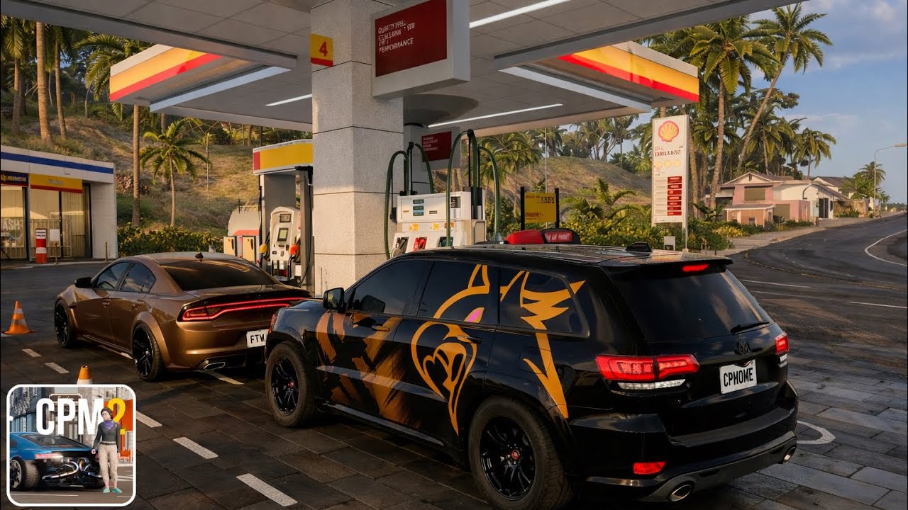 2000HP TRACKHAWK & HELLCAT CONVOY | CAR PARKING MULTIPLAYER 2 GAMEPLAY