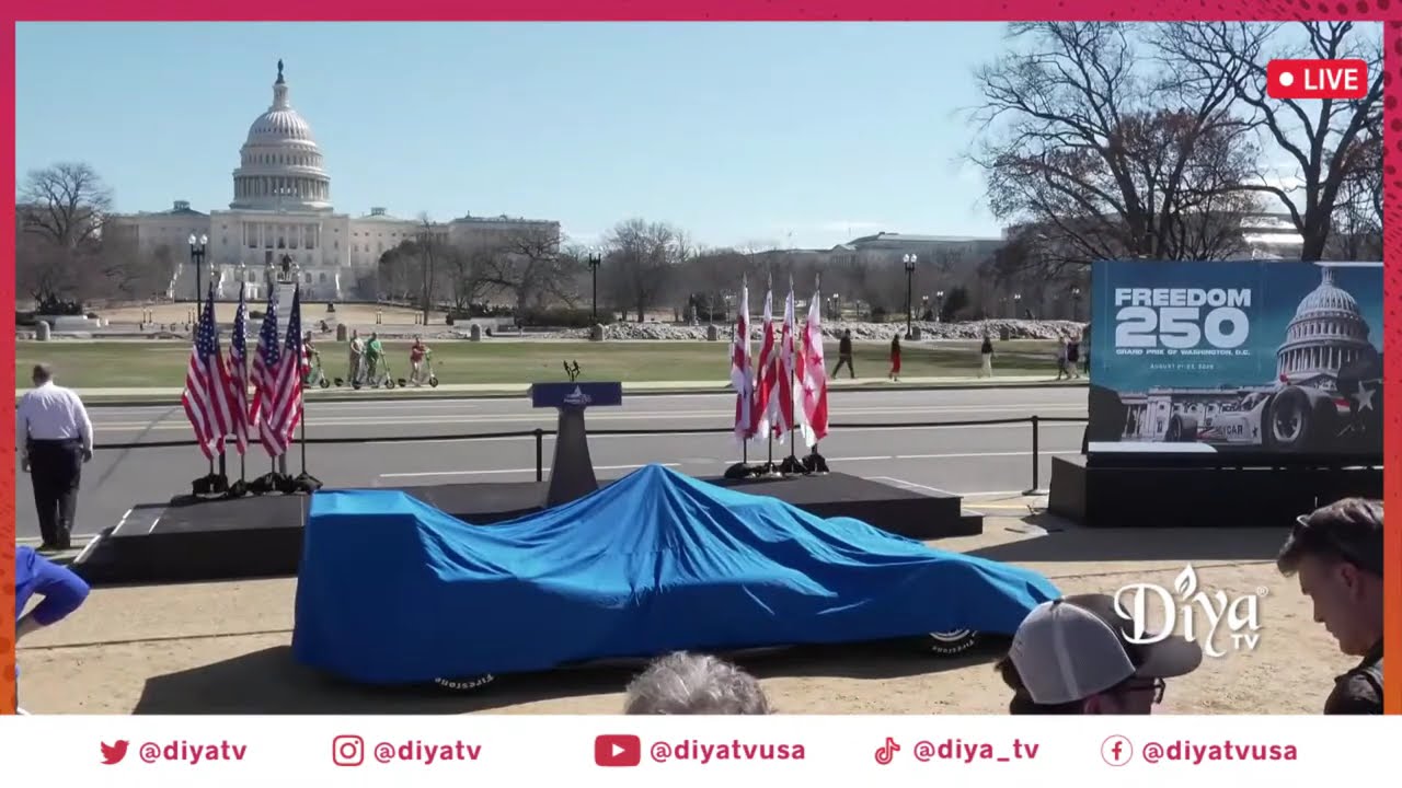 LIVE: Transportation Sec. Sean Duffy Unveils “Freedom 250” Car in Washington, D.C.
