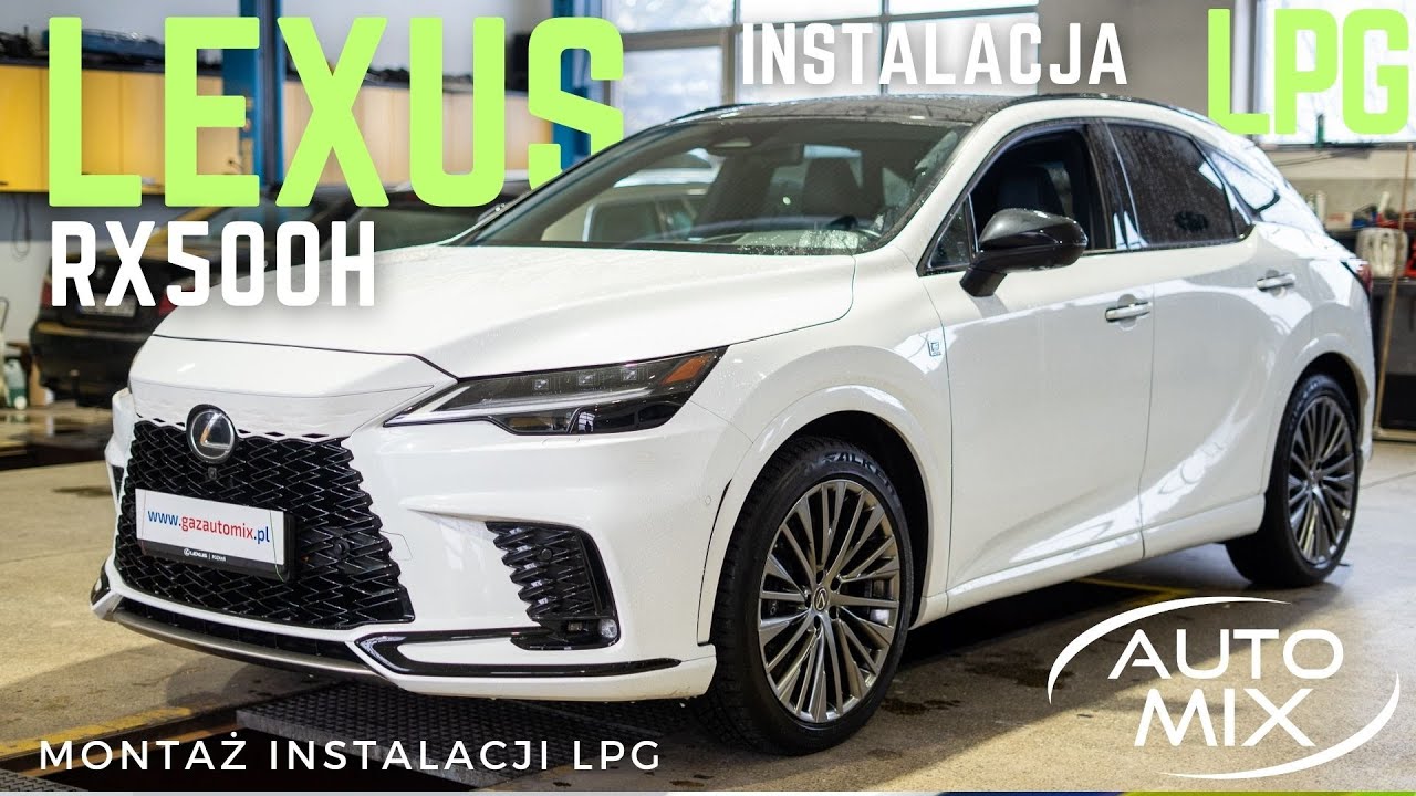 Lexus RX 500h na LPG?! Zobacz ile OSZCZĘDZASZ w sportowej hybrydzie 371 KM!