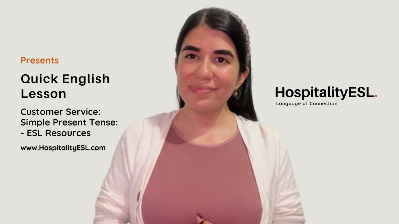 Unit 1️⃣All About Me | Simple Present Tense | English for Customer Service Basics