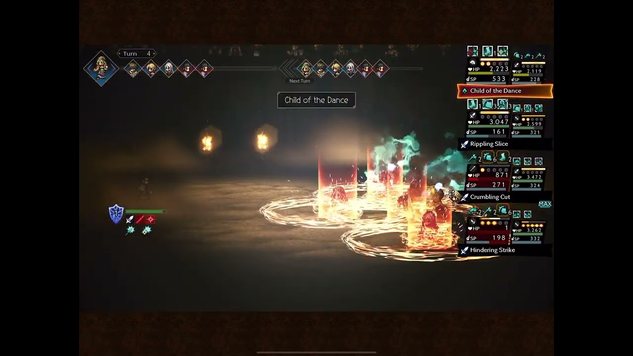 Octopath CotC Yan Long Revisited (100% Stable 2 Action Turn 5 Clear) A2: “Hold my beer”