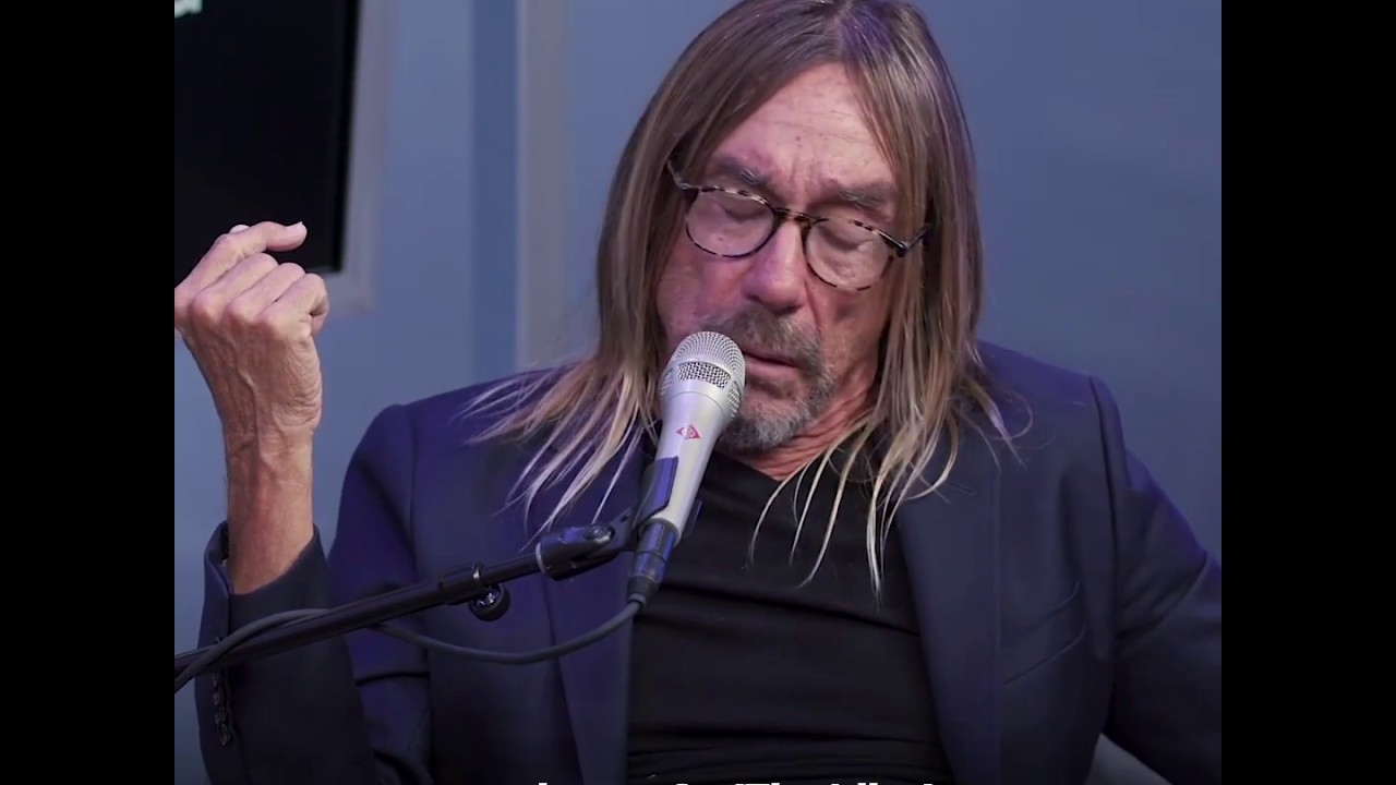 IGGY POP RECALLS RECORDING WITH BOWIE 2019