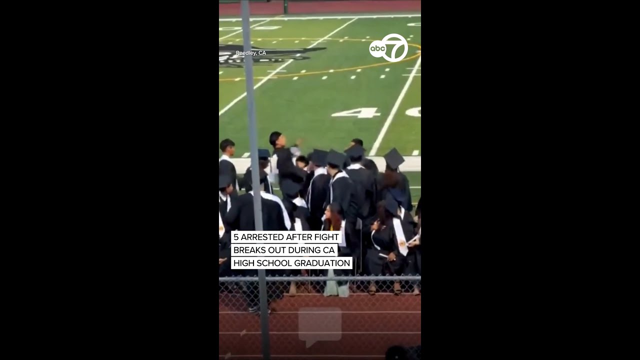 Fight breaks out during Kings Canyon Unified graduation, five arrested