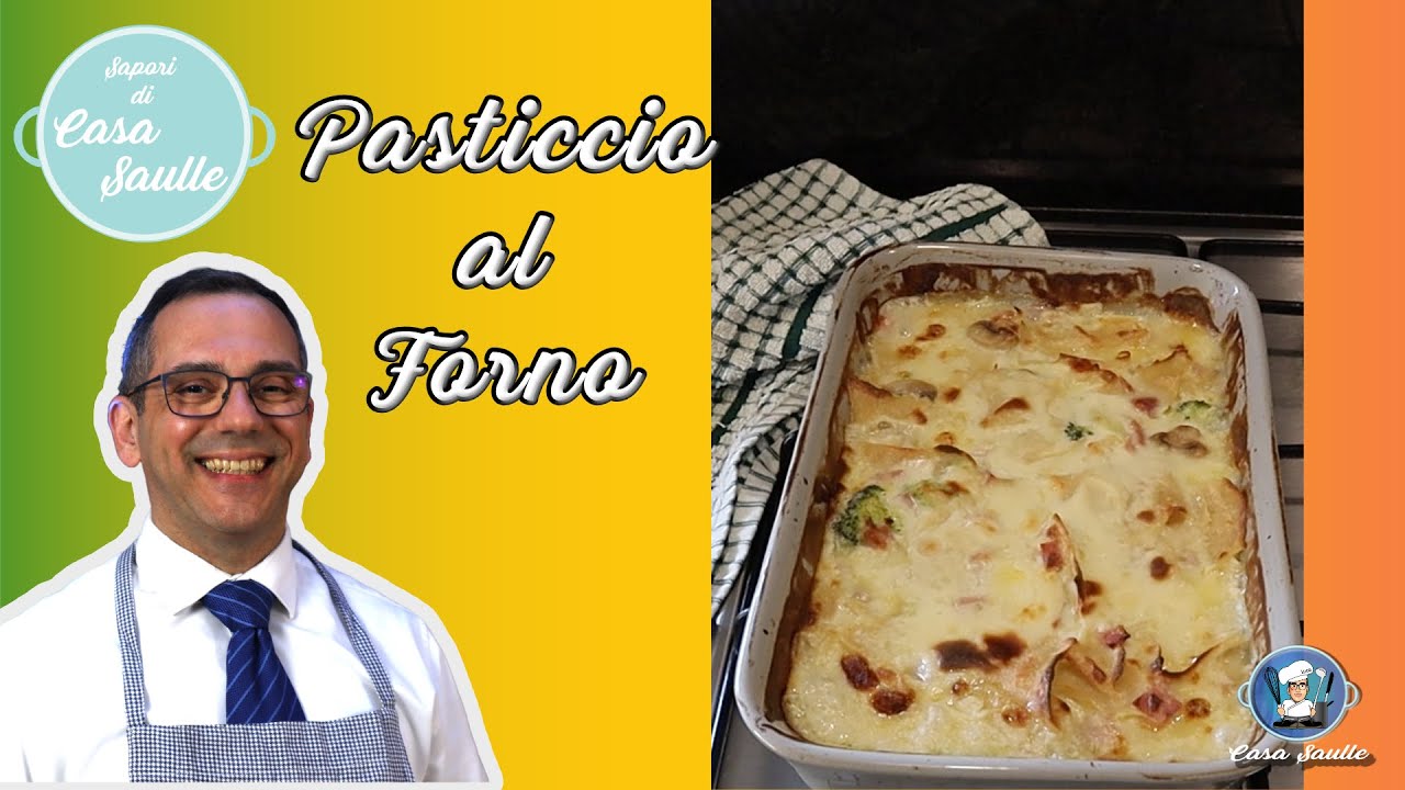 🍝 Pasticcio al Forno Italian Baked Pasta with Ham, Vegetables & Béchamel