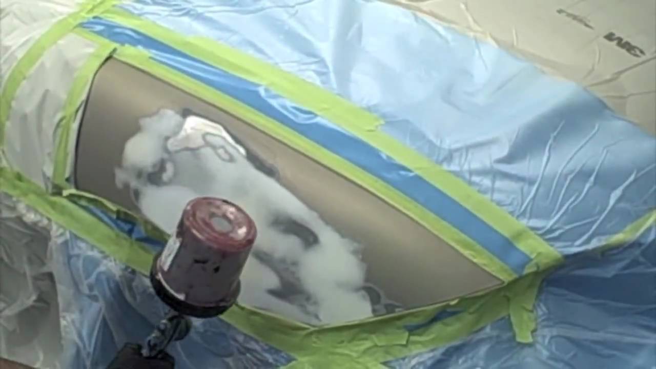DIY Auto Body - How To Spray Epoxy Primer - Refinish Training - HD YouTube Video