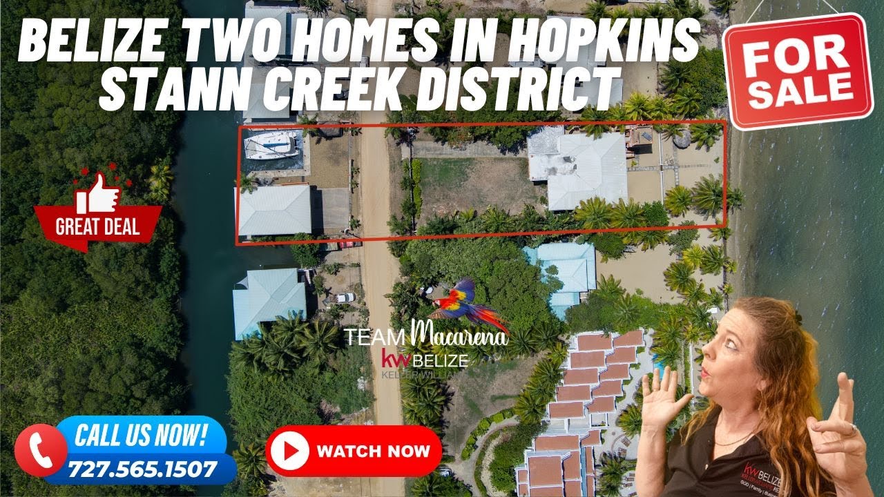 Keller Williams Belize Macarena Rose - Belize Two Homes in Hopkins Stann Creek District