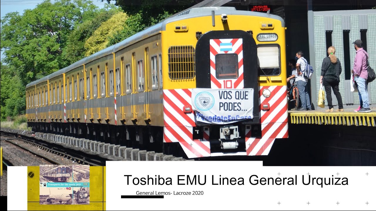 Linea General Urquiza -Toshiba EMU- 2020