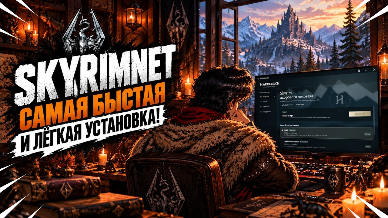 SkyrimNet | Самая простая и быстрая установка