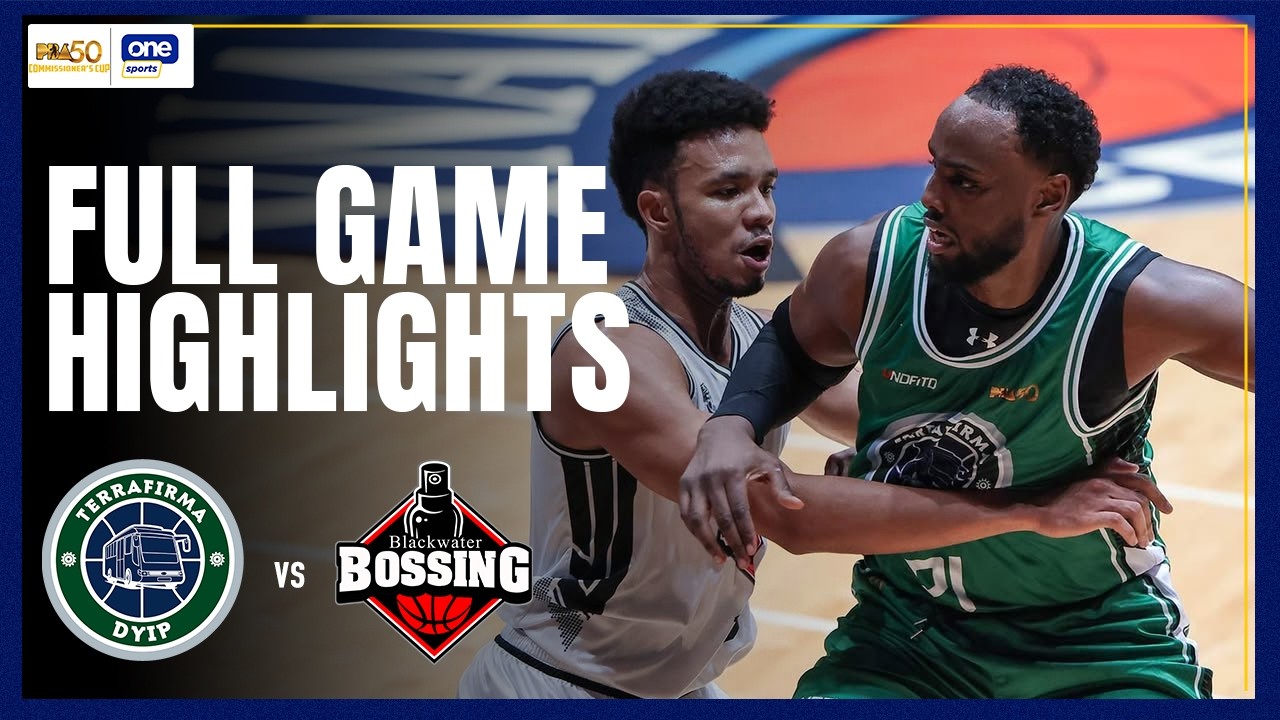 TERRAFIRMA vs BLACKWATER | FULL GAME HIGHLIGHTS | PBA SEASON 50 COMMISSIONER’S CUP