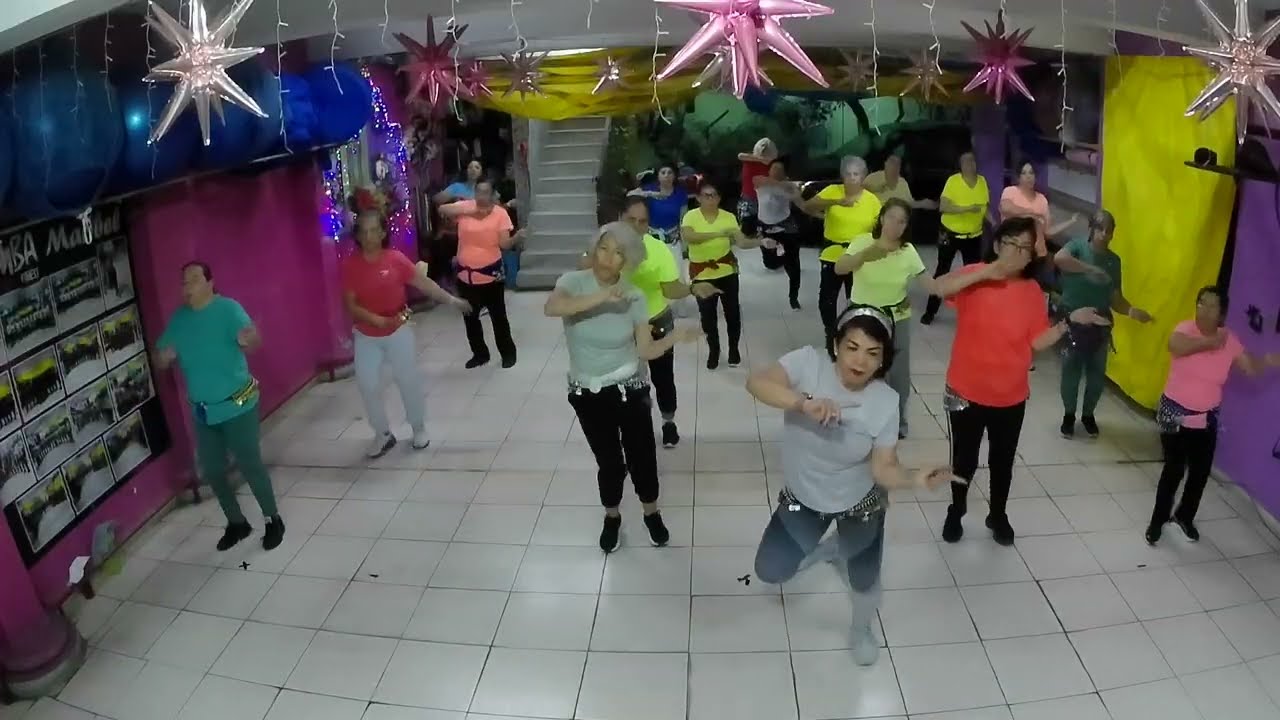 PERDONARTE PARA QUE - Los Angeles Azules ft. Emilia (Zumba fitness)