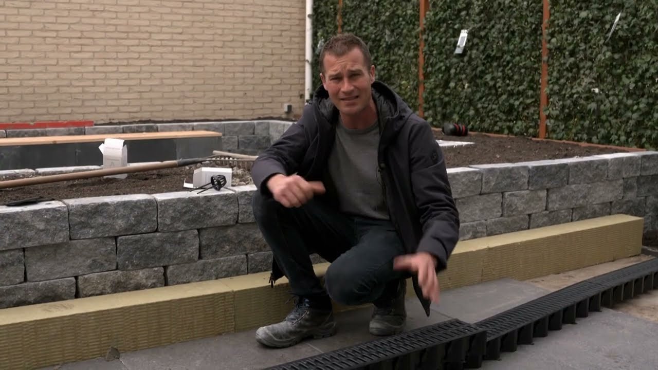 Klimaatadaptieve Tuin met ACO Hexaline ~ De Grote Tuinverbouwing