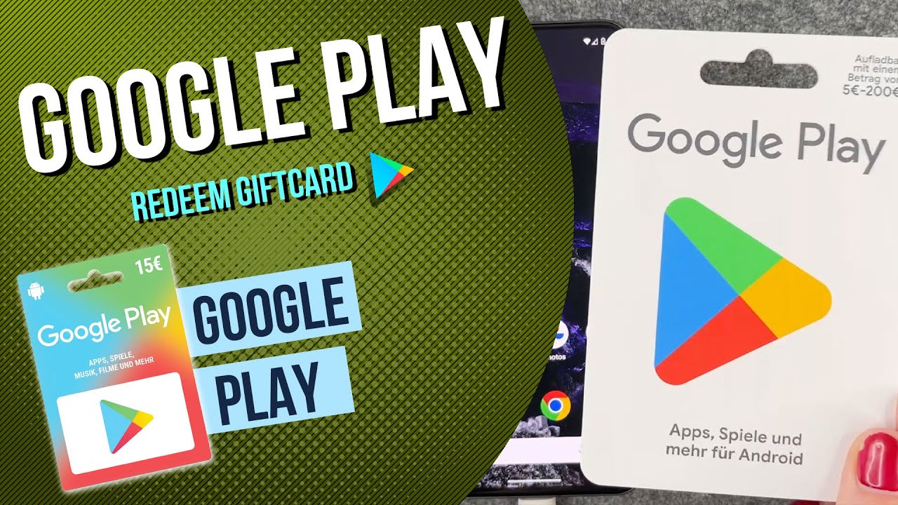 Как использовать подарочную карту Google Play в 2024 году