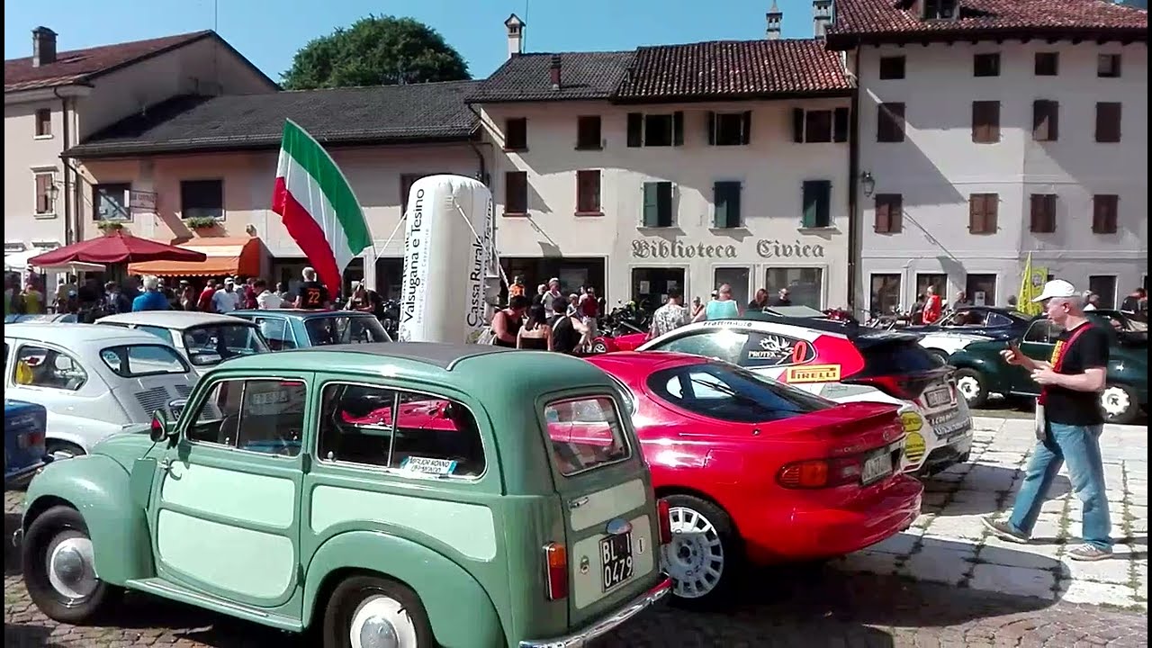 Raduno auto e moto d'epoca a Fonzaso 2022 - 2 parte