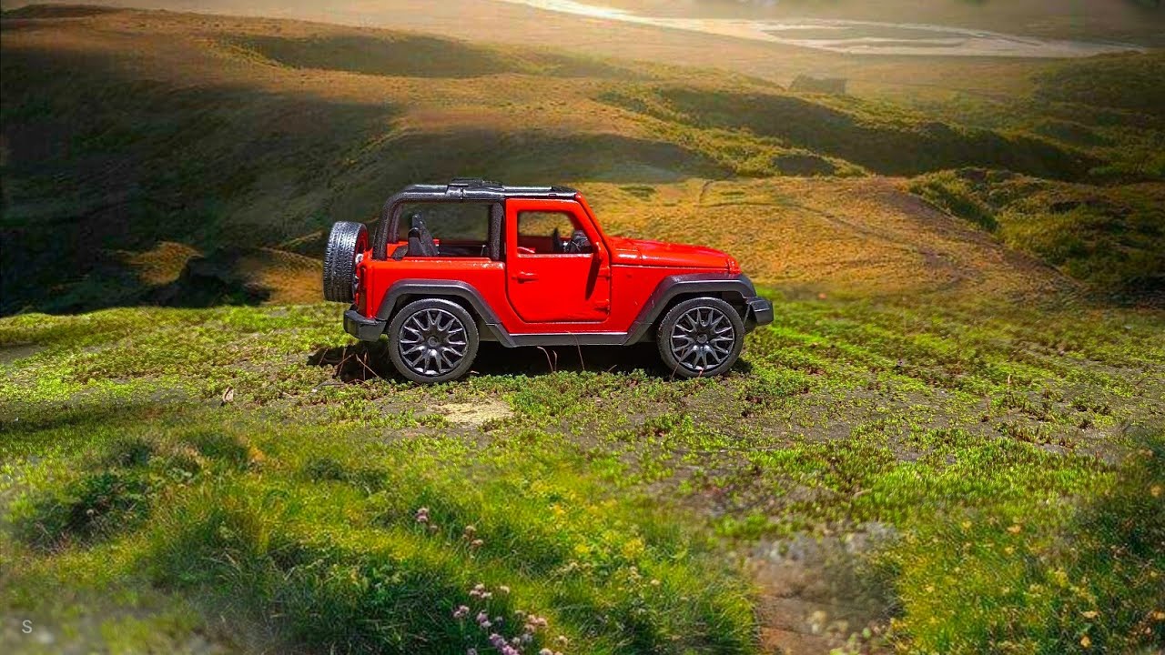 Mahindra Thar rustic mini car restoration / Match boxx