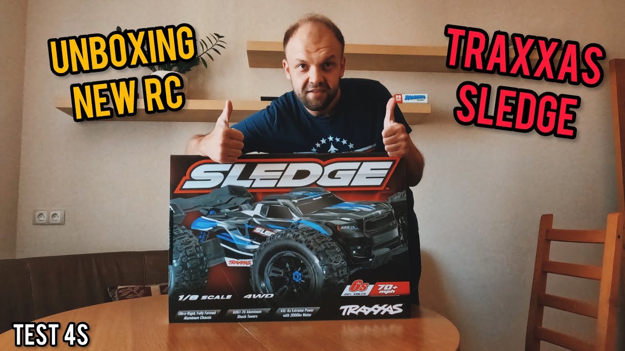 NEW Traxxas SLEDGE 6S - ТО ЧТО МЫ ЖДАЛИ?! | TOP 1/8 Truggy |  Traxxas SLEDGE 4s