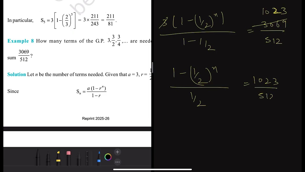 NCERT MATHS CLASS 11 || Chapter 8 Sequences and Series || Ex. 8.2 || Introduction