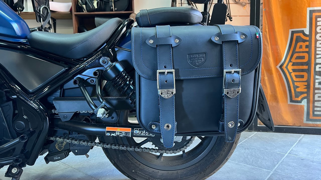 Honda Rebel pronta per il suo lungo viaggio