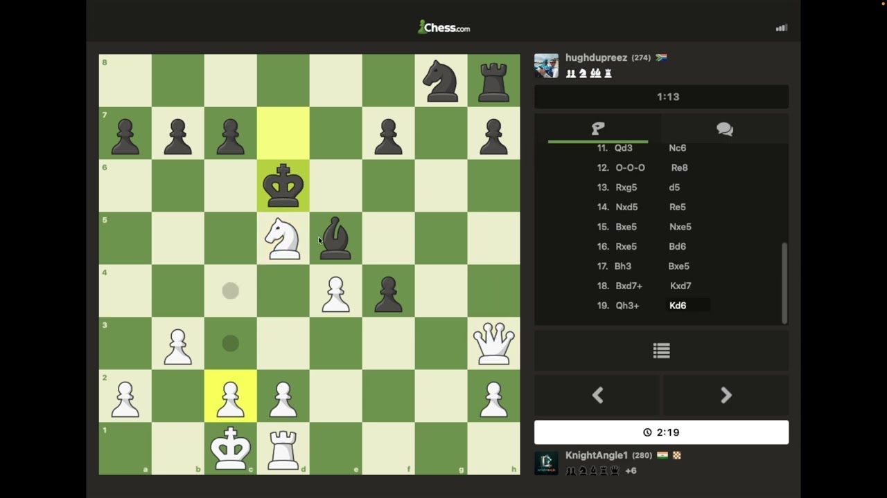 Chess series Episode eleven