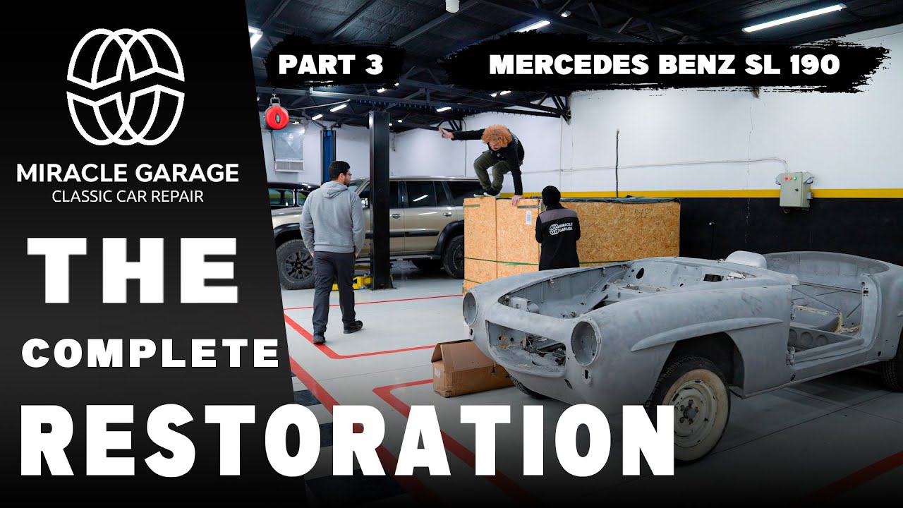 Mercedes-Benz SL 190 accessories arrived-لوازم  مرسدس بنز اس ال ۱۹۰ رسید