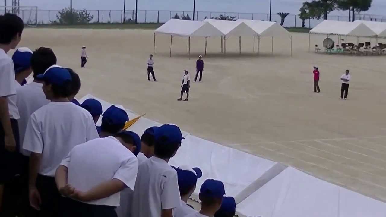 錦江湾高校名物トレロカモミロ2013体育祭１（全体練習）