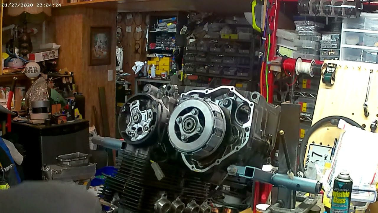 CB400F starter clutch diagnosis/repair