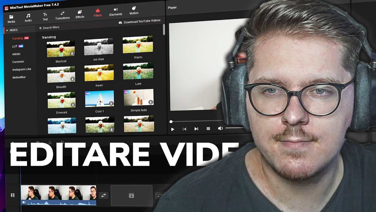 CUM SE EDITEAZA UN VIDEO *pentru incepatori* (2024)