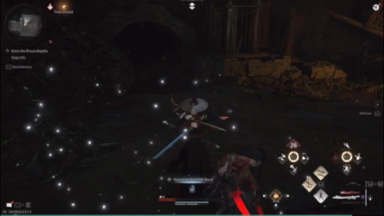 Going through some witches to get to the boss