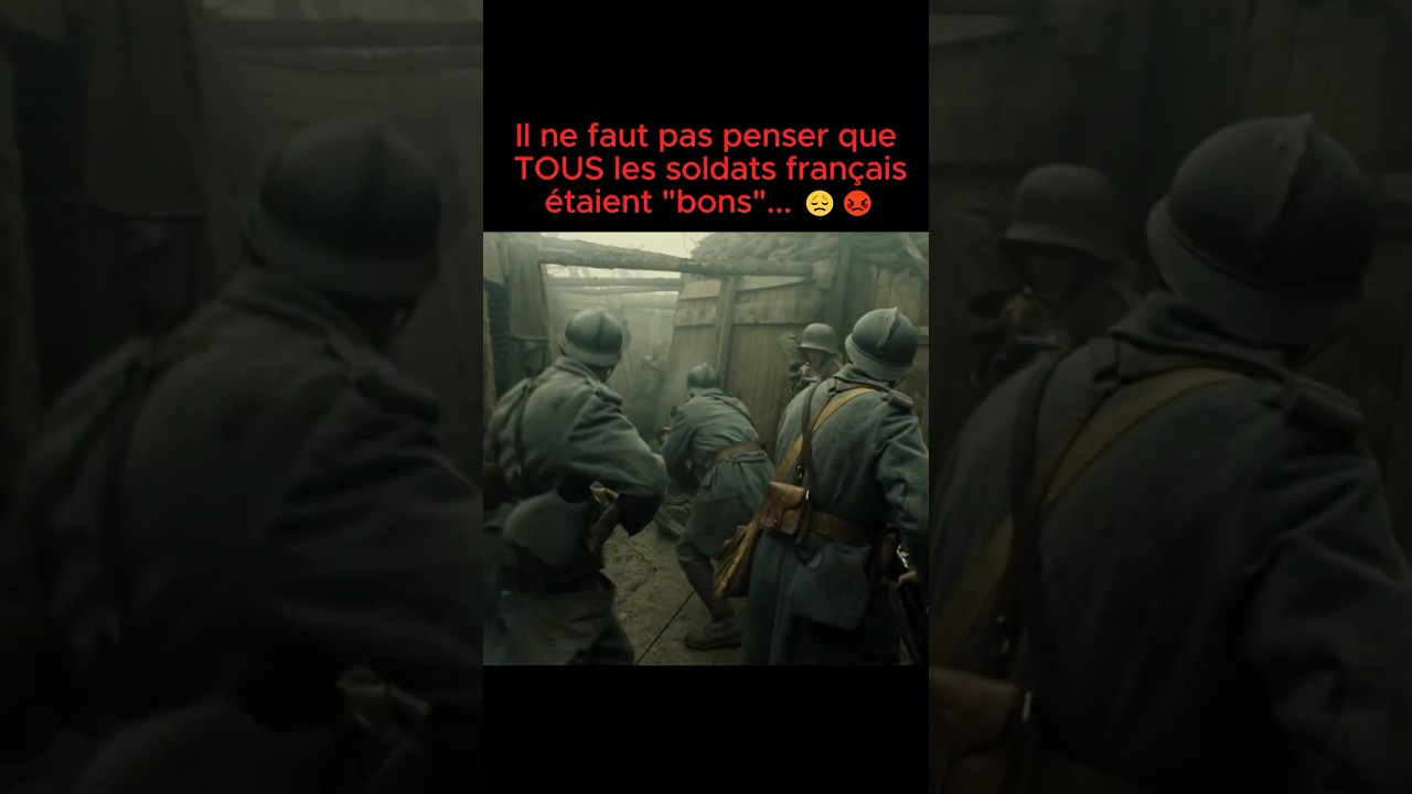 Le Soldat Fran&ccedil;ais en 1916 dans le film, Un long dimanche de fian&ccedil;ailles #shorts #armee #france #fyp