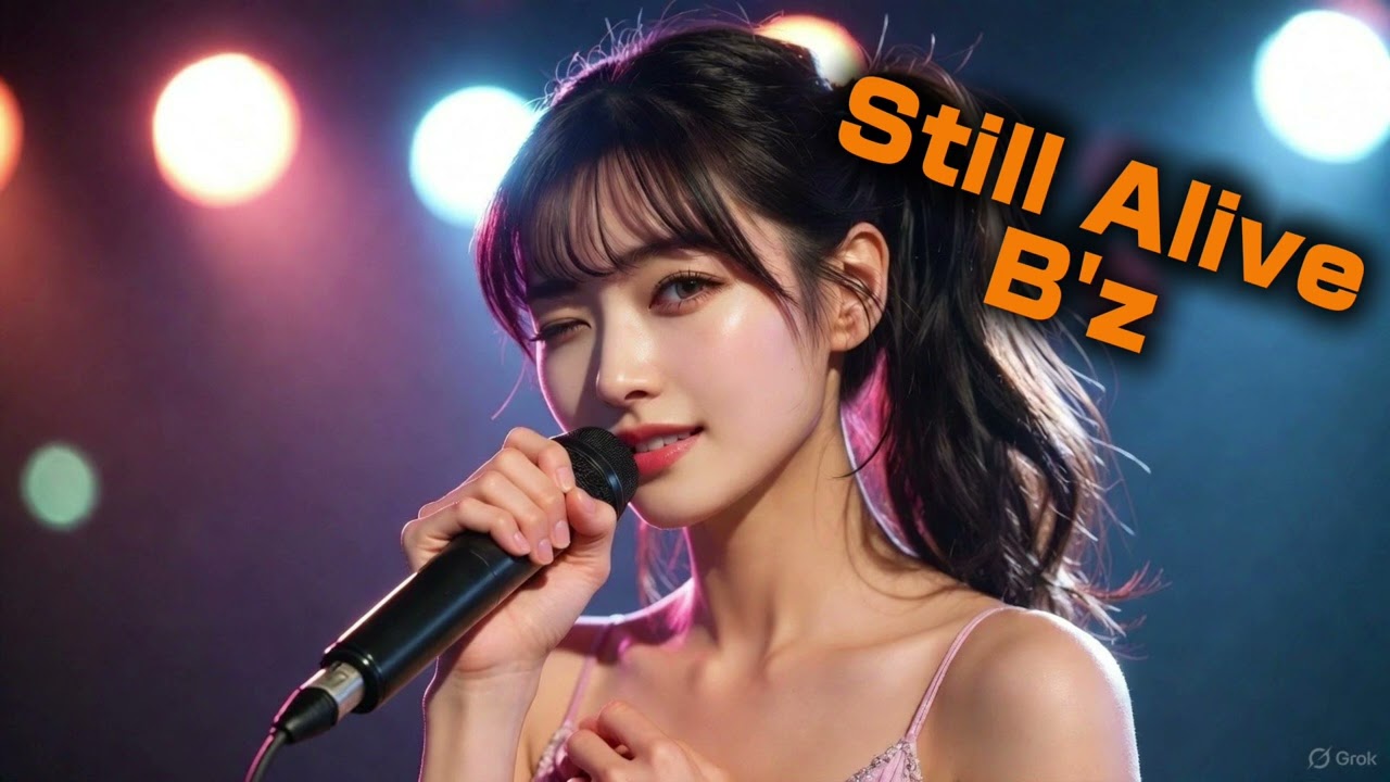 AI女性ロック｜B'z テイスト Still Alive – J-Rock Inspired