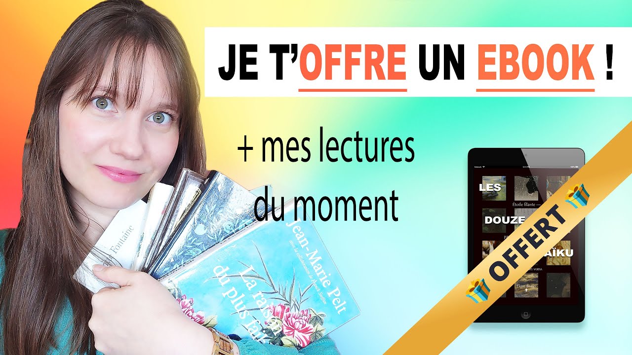 EBOOK gratuit, nouvelles et lectures du moment ! #booktube