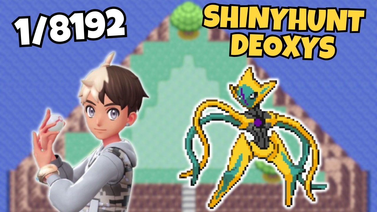 🔴 ✨ESPECIAL 10k SUBS! El Shiny Hunt más Díficil de Mi Vida. Buscando a Deoxys Shiny!