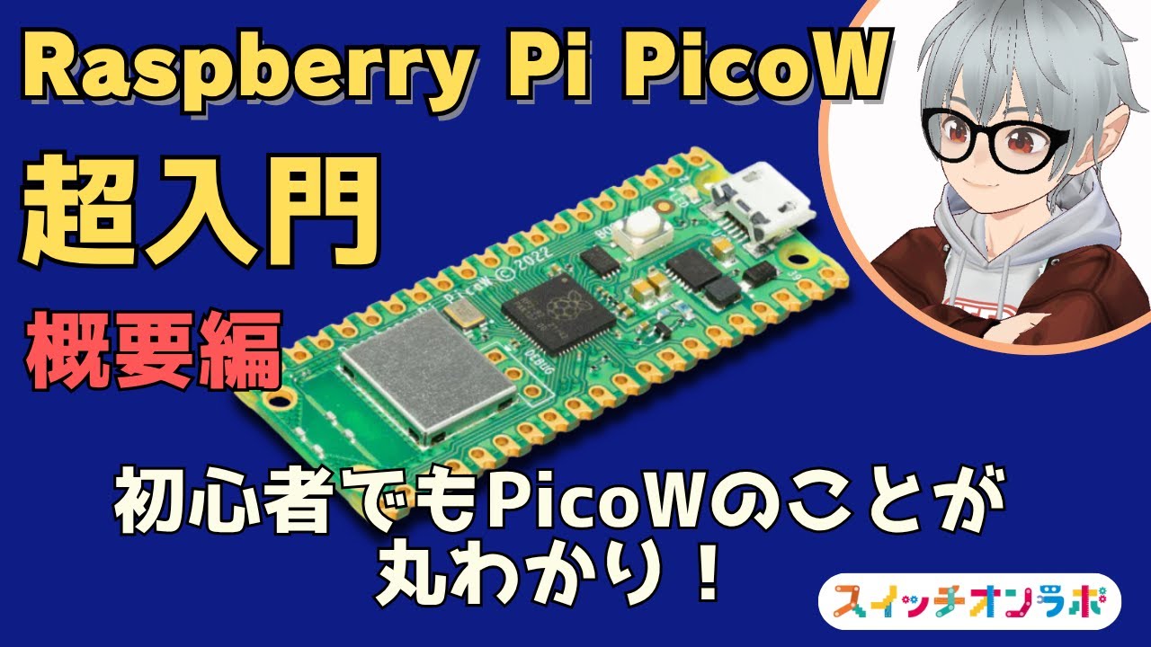 【Raspberry Pi Pico W】初心者向け入門講座① 特徴・構造をやさしく解説