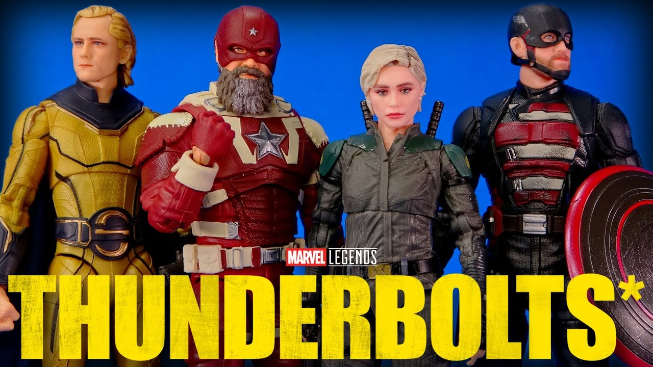 Marvel Legends Thunderbolts* Yelena John Walker Sentry Red Guardian New Avengers Hasbro Overview!