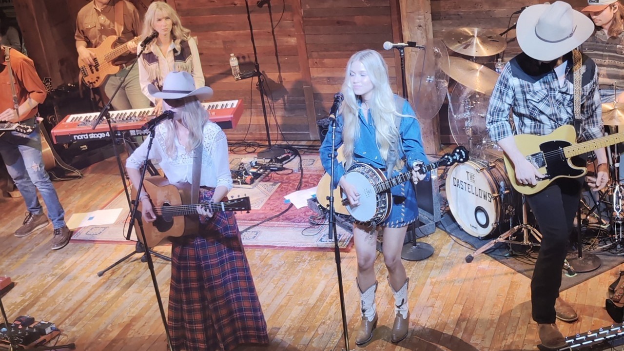 The Castellows - Alabama Stone, Dosey Doe - The Big Barn, Spring, Texas
