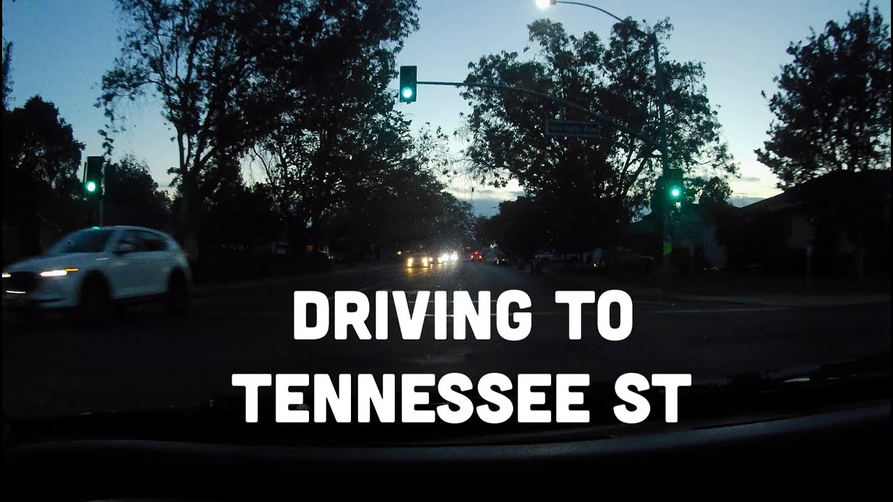 Driving To Tennessee Street In Vallejo California