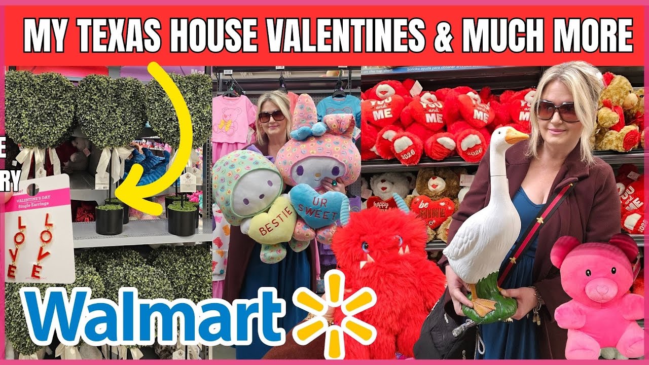 НОВИНКИ WALMART: КОЛЛЕКЦИЯ «МОЙ ТЕХАССКИЙ ДОМ» К ДНЮ СВЯТОГО ВАЛЕНТИНА И ВСЕ НОВИНКИ К ДНЮ СВЯТОГ...
