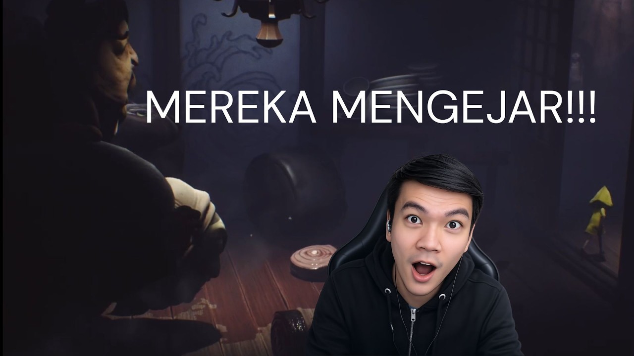 Little Nightmares Part 2 – Dikejar Banyak Orang Aneh! Dunia Ini Makin Mengerikan 😱